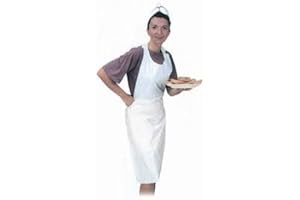 SANYGIENE SANY 200 Tabliers Alimentaires Jetables | Polyéthylène | Blancs | Epaisseur 20 Microns | Taille Unique 710 X 1200 mm | Origine France