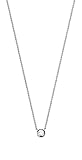 ESPRIT Damen-Kette mit Anhänger JW52890 925 Silber rhodiniert Zirkonia transparent 42 cm-ESNL93459A420