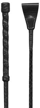 Plaited-Leather-Horse-Riding-Whip-In-Black-Or-Brown