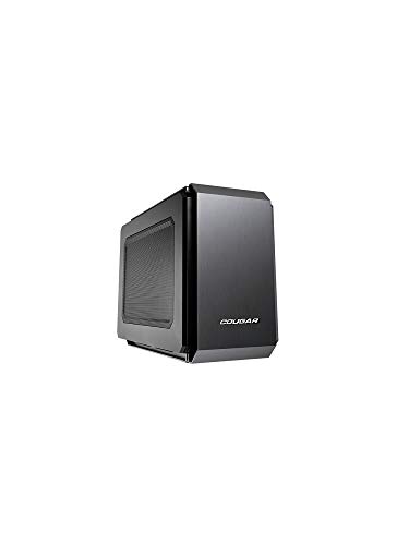 Cougar QBX Mini-ITX-Gehäuse - schwarz Mesh Window