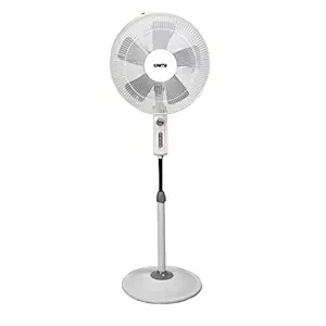 Kimatsu Fantasy High Speed Pedestal Fan for Cooling with Automatic Oscillation (400 mm, 60W, White)