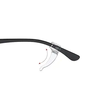 Silicone Anti-Slip Ear Lock 2 Pairs for Adults Kids Glasses Eyeglasses Accessories Ear Grips Temple Hooks