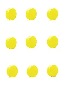 AUTO SPA Premium Foam Applicator Sponge Pad (Set of-9) | Durable | Hard | Reusable | ECONOMICAL | Multipurpose USE |