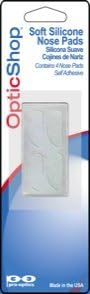 Optic Shop Soft Silicone Stick-On Nose Pads - 2 Pair