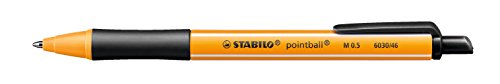 Stabilo Umweltfreundlicher Druck-Kugelschreiber (Pointball, mit 6 verschiedenen Farben) 6er Pack - 2