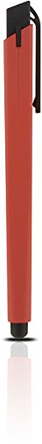 Speedlink Tatic Touchscreen Eingabestift (leichte Kunststoffkonstruktion, magnetischer Kern, Halteclip) rot - 3