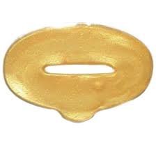 10 x Gold Crystal Collagen Lip Facial Face Mask Lip Care