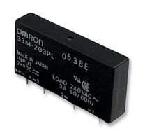 SSR, PCB MOUNT, 264VAC, 6VDC, 3A G3M-203P DC5 By OMRON INDUSTRIAL AUTOMATION