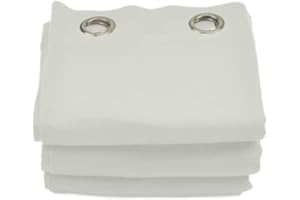 AP ACOUSPANEL BUILDING ACOUSTICS ACOUSPANEL Rideau Acoustique en Tissu Opaque Dimensions 2,95 x 3 m Coton Ignifuge 300 g. Beige