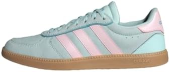 adidas Donna BREAKNET Sleek Shoes, Halo Mint/Clear Pink/Mint TON, 36 2/3 EU