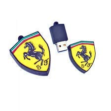 Preisvergleich Produktbild USB-Speicherstick 2.0, 64 GB, Ferrari Badge