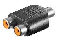 Preisvergleich Produktbild Adaptor RCA - 2xRCA F-F