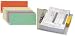 Produktbild Q-Connect KF00513 Trennblätter, Farbregister, Aktenfahnen, Universalregister Trennstreifen 10,5x24cm 100 Stück grau