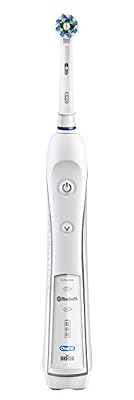 Oral-B PRO 6200 Brosse à dents électrique avec écran Smart Guide gratuit et technologie Bluetooth