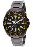 Seiko – srp607 K1 – 5 Sports – Zeigt Herren – Automatische Analog – Zifferblatt schwarz Armband Stahl schwarz