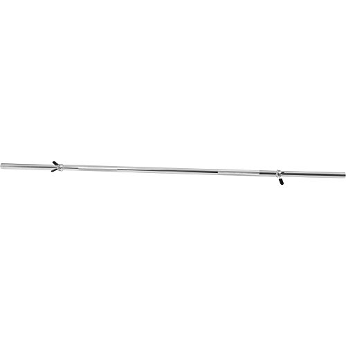 Gorilla Sports Langhantelstange mit Federverschluss, 150 cm, 10000066