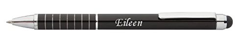 Personalisierte Stift und Touchscreen-Stift mit Aufschrift Eileen (Vorname/Zuname/Spitzname)