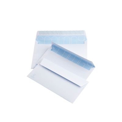 Gallery 907551 - Pack de 500 sobres, 115 x 225 mm, 80 gr, color blanco