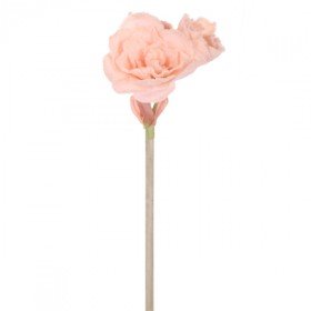 Preisvergleich Produktbild Amaryllis mit `Eiseffekt', 74 cm - Pink (künstlich)