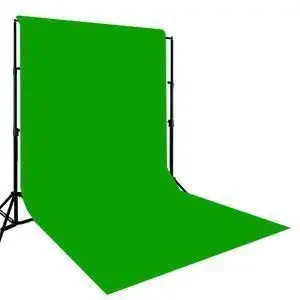 Background Screen Lekera Cotton Backdrop Video Photo Studio Photography Purpose (8x12 Green)