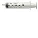 Disposable Sterile Syringe No Needle Capacity 20Ml Luer Eccentrico Piece