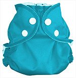 AppleCheeks Washable Nappy Wrap and Organic Cotton/Bamboo Insert 2 Piece Bundle - St Lucia Size 1 (7-20lb approx)