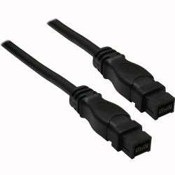Preisvergleich Produktbild InLine FireWire Kabel, IEEE1394 9pol Stecker / Stecker, schwarz, 1,8m