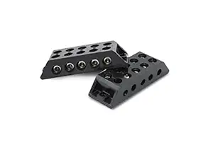 Globomotive Control Panel 30A 5 Way Bakelite Connector Strip Double Row Barrier Black Terminal (Pack of 1)