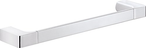 Porta asciugamani da muro 35 cm, cromato lucido, Gedy Pirenei