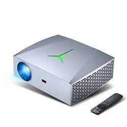 TONZO f40 Android 6.0 Version 2GB+16GB Full HD 1080P HDR Supported Projector, 5500 lumens LED Projector 300 inches Display, Built-in Speaker SPDIF, with HDMI,2xUSB, Aux (Grey) Home Theater Projector