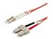 Produktbild Value LWL-Kabel 625/125µm LC/SC 0.5m orange
