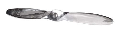 Deko Propeller A110, Skulptur Wanddeko, Aluminium, 118x12x8cm