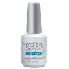 Gelish Top + Base Foundation Gel Harmony Soak off Gel Polish 15ml 0.5oz each Gellack - 3