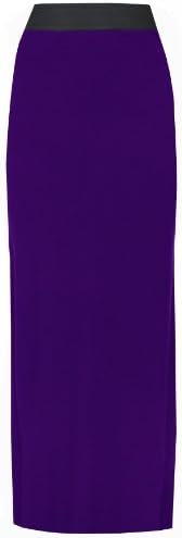 asfashion onlineasfashion online Women Gypsy Maxi Skirt Purple