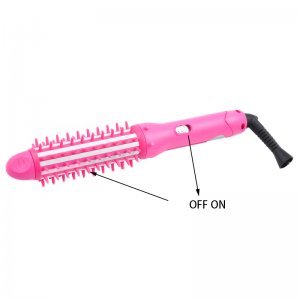 Denshine Hair Brush Straightener Flat Iron Hair Curling Tongs Curler Machine