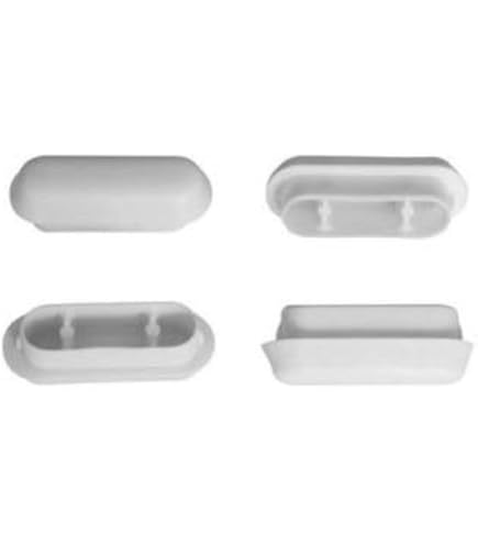 12 Pezzi Puffer Per Sedile WC - Ammortizzatori In ABS Universali Per Tavoletta WC, Bianchi