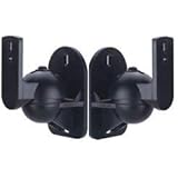 Lautsprecher Wandhalter Paar (2 Stück) schwarz HALTERUNGSPROFI Lautsprecherhalterungen LSB1