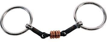 Sweet-Iron-Loose-Ring-Snaffle-With-Copper-Roller-Link-Available-In-45-To-6