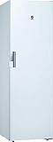 congelador 1 puerta Este congelador vertical 3GFB642WE de Balay cuenta con categoría A+ en eficiencia energética, tecnología No frost que evita la formación de escarcha en el interior y una capacidad de 242 litros.