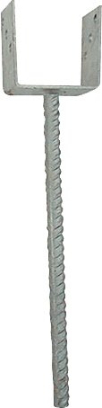 Preisvergleich Produktbild Uniqat Pfostenträger U-Form, 400 mm, 111 mm