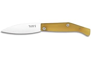 NAVAJA PALLARES PALLÉS Navaja Nº2 INOX inoxidable Hoja 10 cm para Caza, Pesca, Camping, Outdoor, Supervivencia y Bushcraft Pallares Pallés 06055 + Portabotellas de regalo