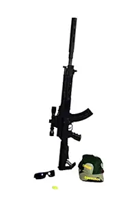 Zillion Billion 90 cm Long TOY GUN WITH CAP GOOGLES DISCO LASER LIGHT SILENSER AND BB PLASTIC BULLETS PUBG Gun set Rifle Gun Military Gun Sniper Gun Commando Gun Rifle Gun for Kids BOYS AND GIRLS birthday gift for boys age 5 6 7 8 9 10 + age kids