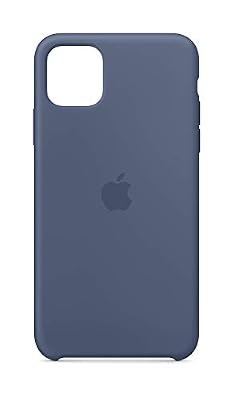 Apple Coque en Silicone (pour iPhone 11 Pro Max) - Bleu d'Alaska
