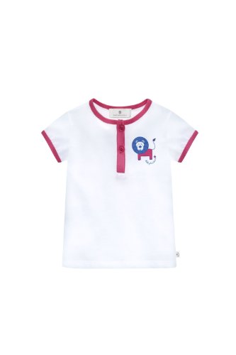 Bellybutton Kids Baby Girls Short Sleeve T-Shirt -  White - 6-9 Months