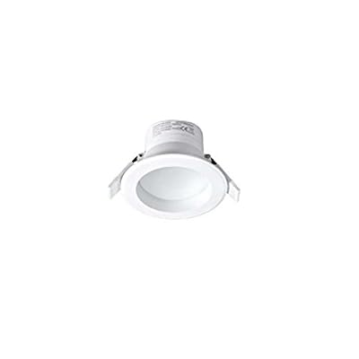 Aric ARI50333 Spot LED encastré GRACE 7W - 4000K, Plastique, 7 W, Blanc, 92 x 64 cm