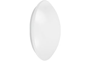 ‎LEDVANCE Ledvance Lampa ścienna i sufitowa ze zintegrowanym czujnikiem, okrągła, 400 mm, energooszczędna, 24 W, ciepła biel, SF CIRC 400 SEN V 24 W 830, IP44, klasa energetyczna G