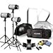 750W Professional Photographic Studio Strobe Flash Light Kit - Barn Door, Soft Box, Umbrellas, Stands, Lamps, Trigger & More RS.43449.00