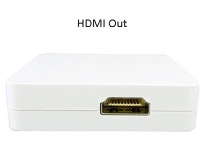 GUMP 3 in 1 Mini DP auf DVI + HDMI + Displayport DP Adapter Konverter für Apple Mac - 5