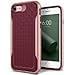 Produktbild Caseology iPhone 8 Hülle, [Apex-Serie] Schlanke Schützende Doppellagige Texturierte Hülle Sicherer Griff Geometrisches Design [Burgund - Burgundy] für Apple iPhone 8 (2017)