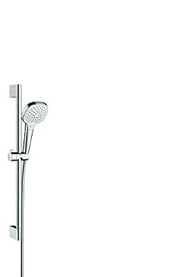Hansgrohe HG26582400 Croma Select E Vario Ensemble de douche Chromé/Blanc